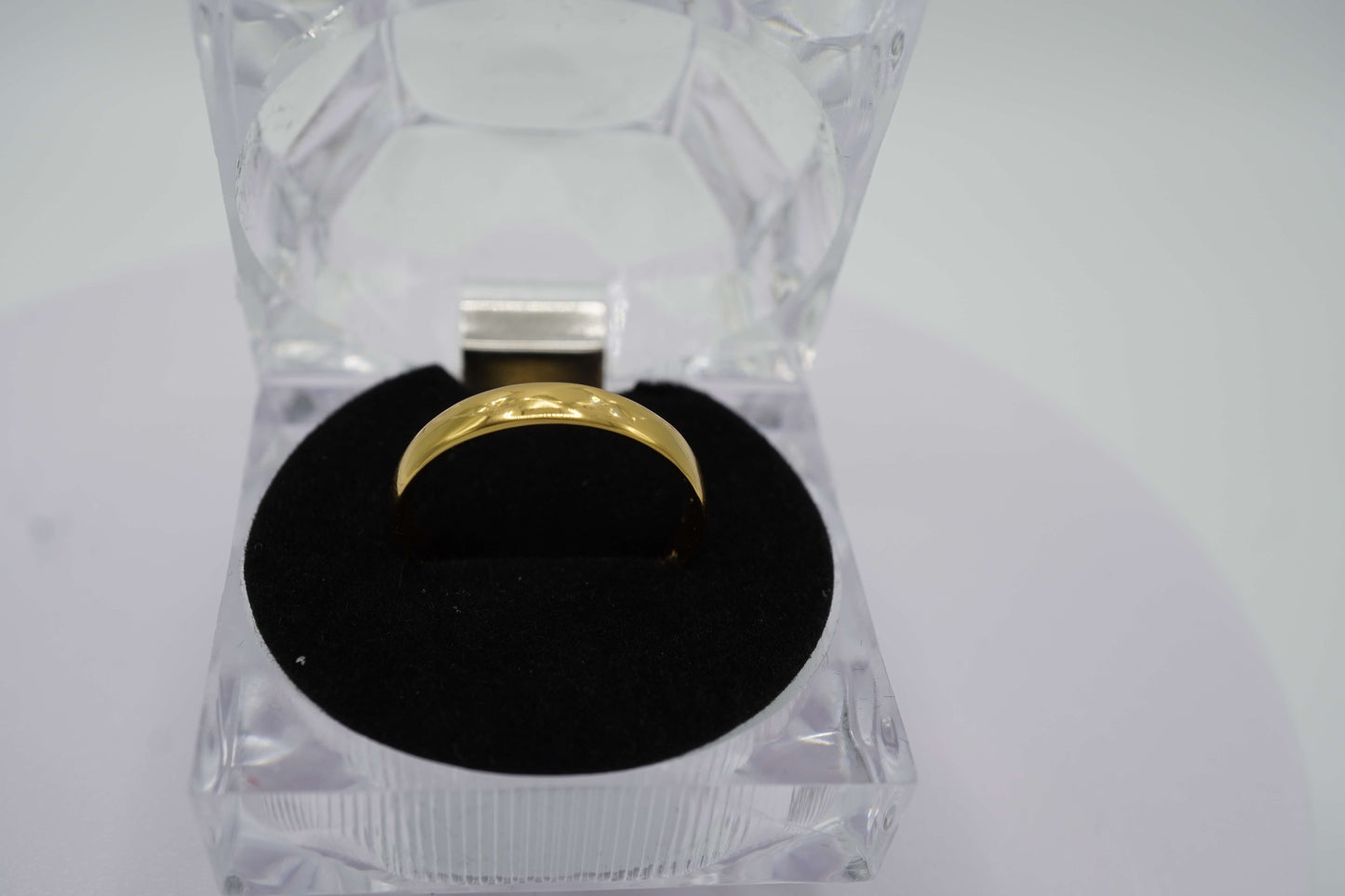 Alianza, Argolla de Boda en Plata de Ley 925 con Baño de Oro para Caballero - Aurora Boré