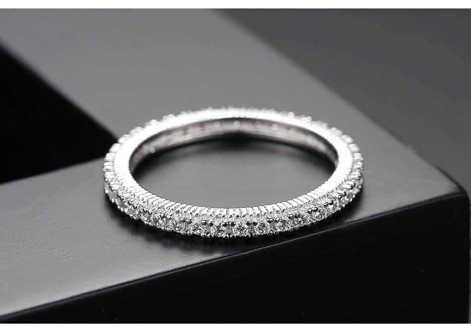 Anillo, Argolla Banda Infinita, material Plata 925, ideal para demostrar amor y compromiso - Aurora Boré