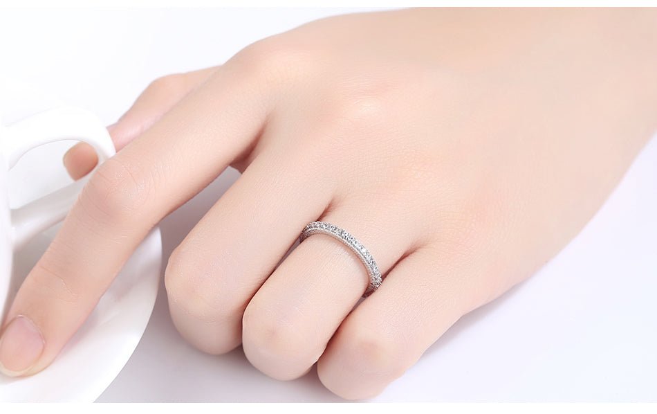 Anillo, Argolla Banda Infinita, material Plata 925, ideal para demostrar amor y compromiso - Aurora Boré
