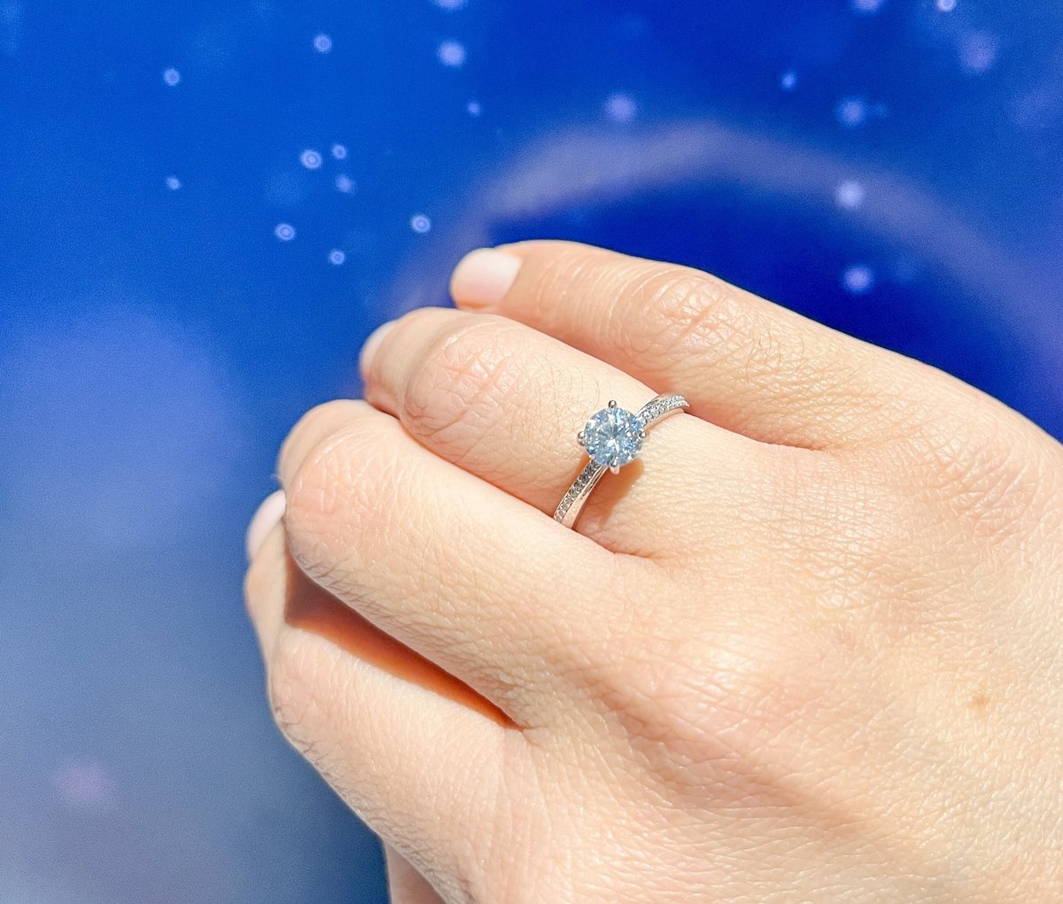💍 Anillo Clásico en Plata 925 con Zirconia Cúbica - Aurora Boré