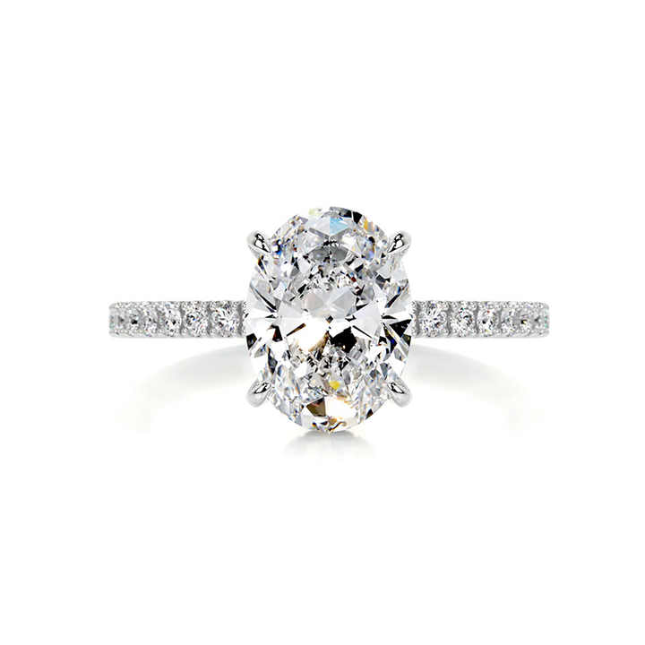Anillo de Plata 925 con zirconia ovalado es el accesorio perfecto para añadir un toque de lujo y sofisticación - Aurora Boré