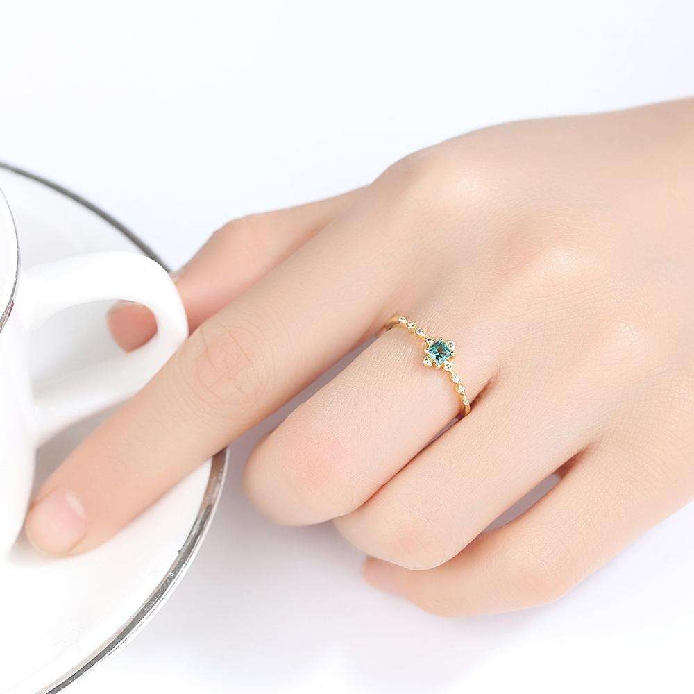 ✨ Anillo Esmeralda Royale – Plata 925 - Aurora Boré