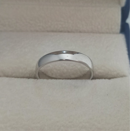 Argolla Lisa de Matrimonio, Estilo Clásico, Argolla lisa de Plata de Ley 925 - Aurora Boré
