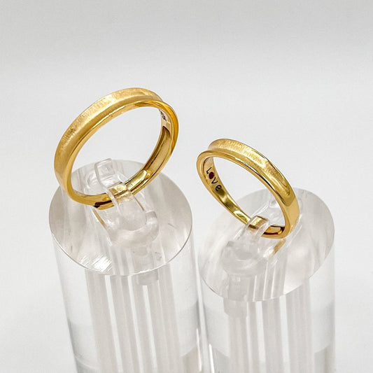 Argollas para Parejas con grabado “Love” - Aurora Boré