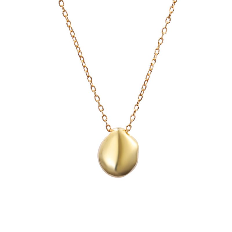 Collar Gota de Agua Plata 925 con Baño de Oro 18K - Aurora Boré
