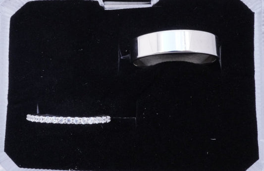 Dúo de Argollas en Plata 925 – Elegancia y Brillo Atemporal - Aurora Boré