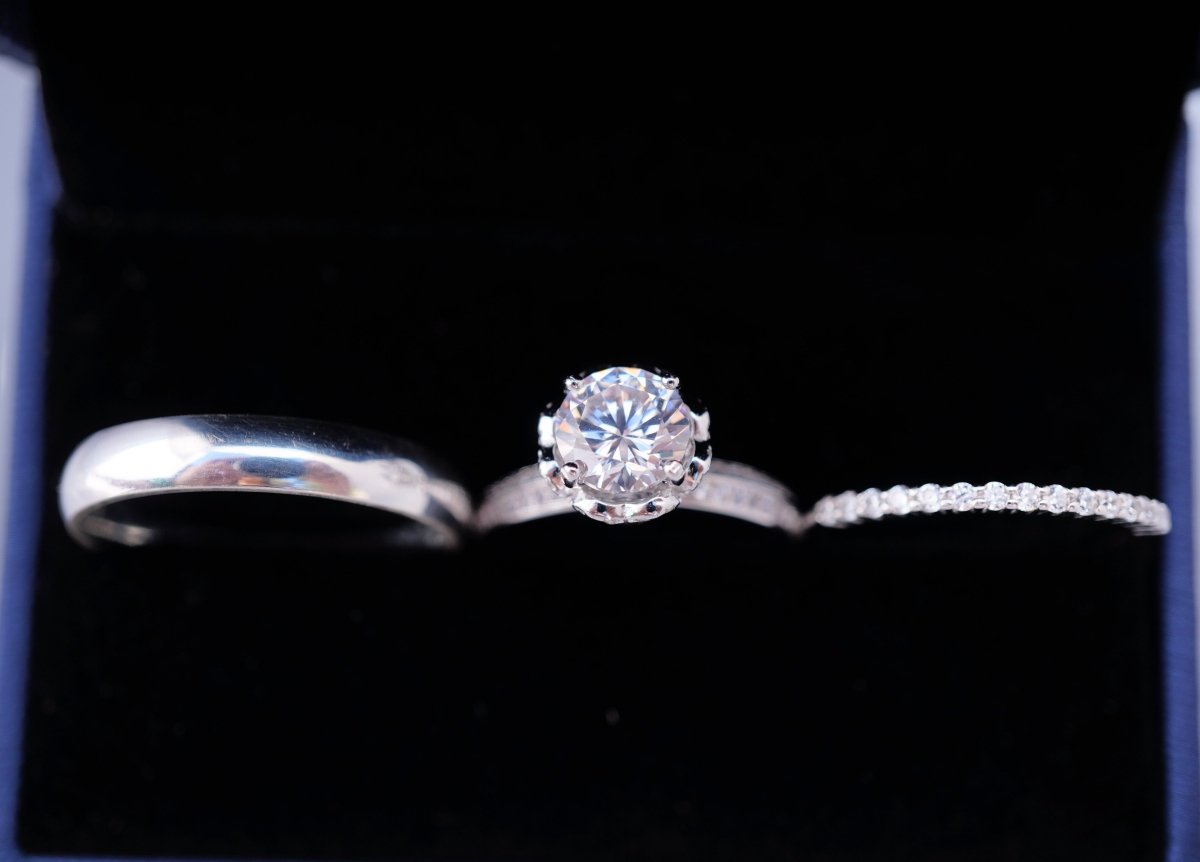 Trío Romantico con zirconias - Aurora Boré