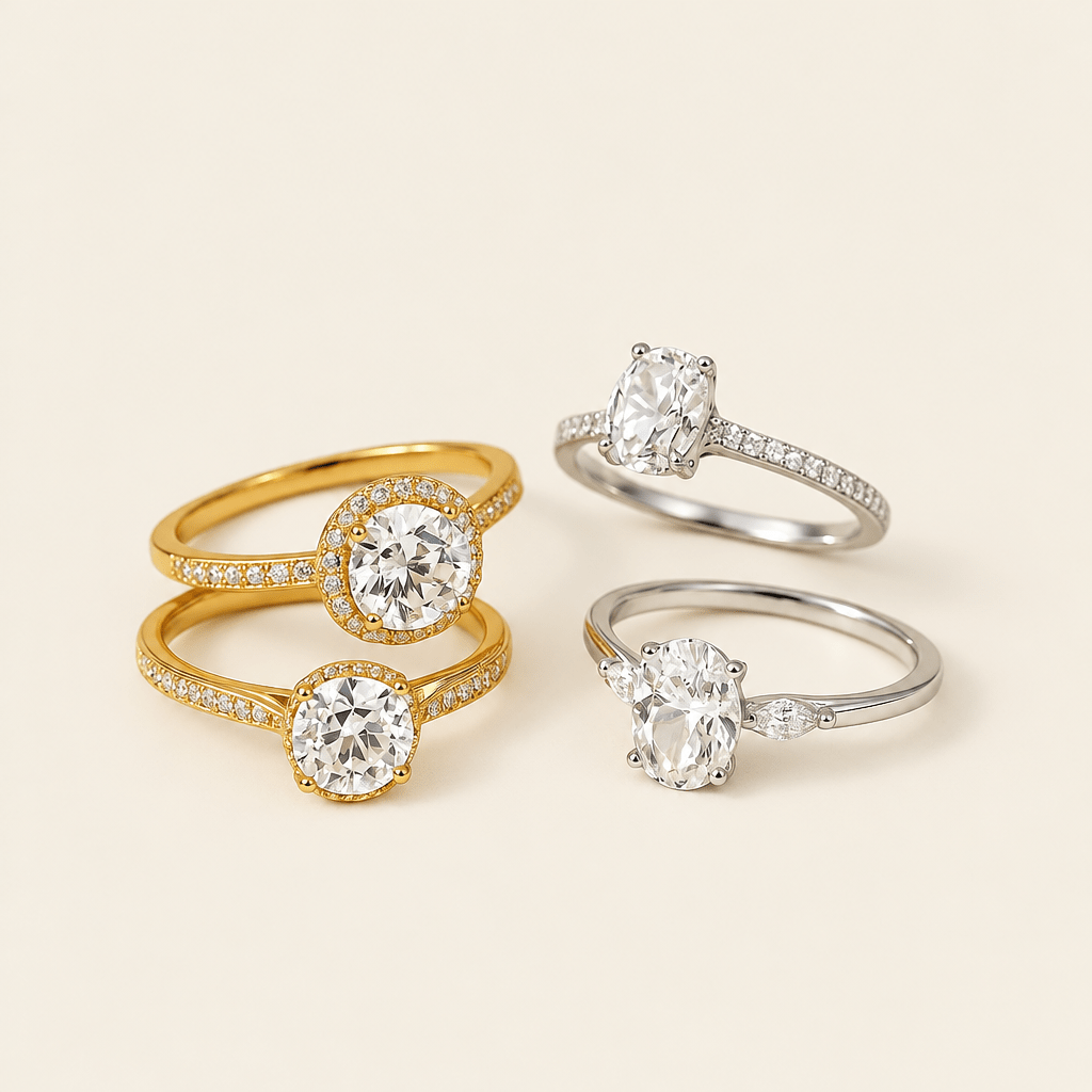 Anillos Moissanite - Aurora Boré