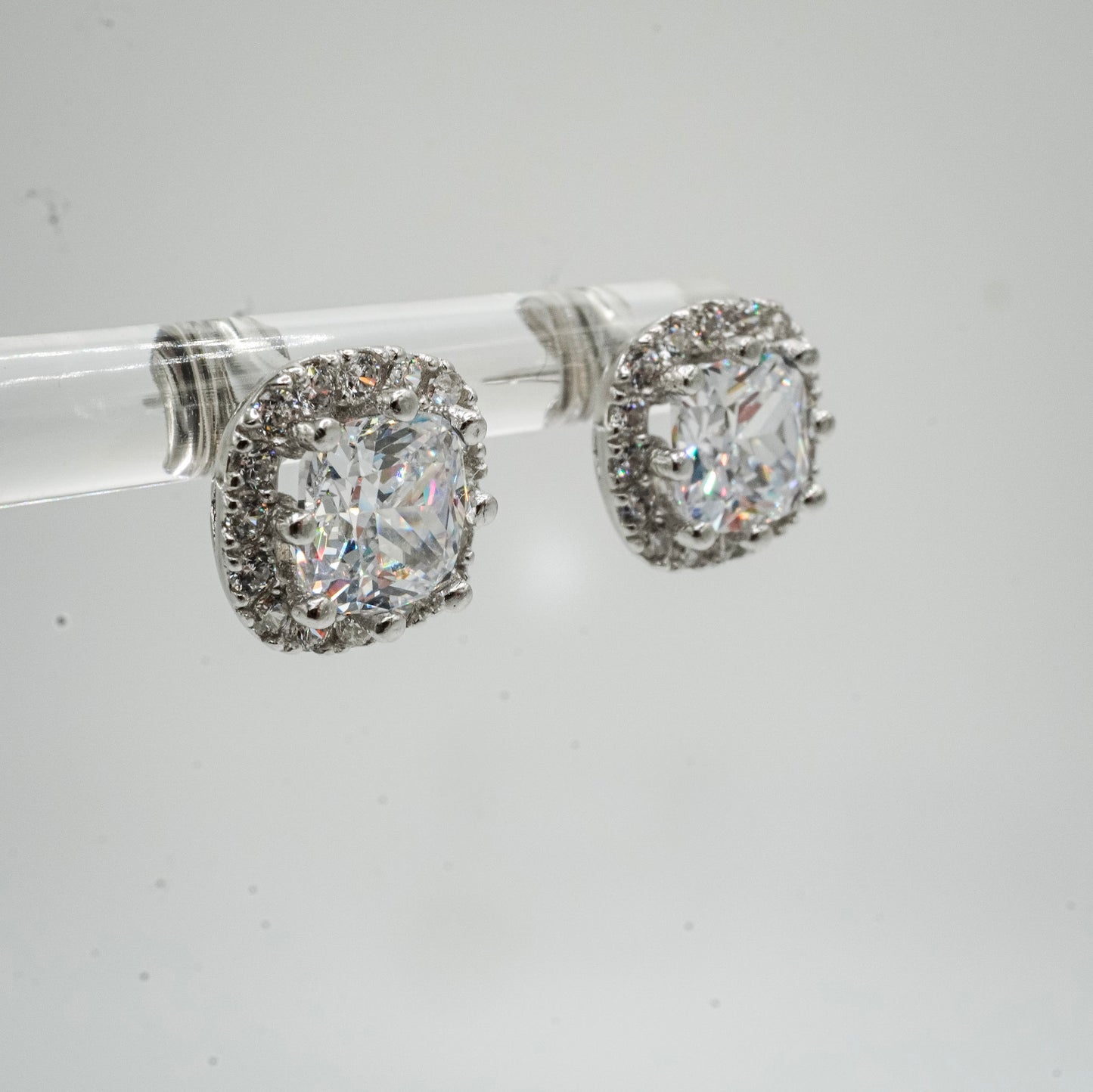 Aretes "Elegancia Princesa" en Plata 925 con Zirconia Cúbica