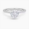 Anillo "Corazón Eterno", Plata 925 con Zirconia Cúbica Corte Corazón
