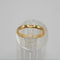 Anillo "Argolla Esencia Dorado" – Plata 925 con Baño de Oro 18K