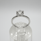 Anillo Clásico Solitario con Zirconia en Plata 925 con Zirconia de 7mm