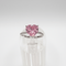 Anillo Corazón Rosa – Plata 925 con Zirconia en Forma de Corazón