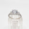 Anillo "Luz Eterna", Plata 925 con Zirconia Triple Brillante