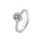 Anillo de Plata 925 y Zirconias Estilo Corona - Aurora Boré
