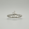Anillo “Destello de Luz” – Plata 925 con Moissanite Corte Pera