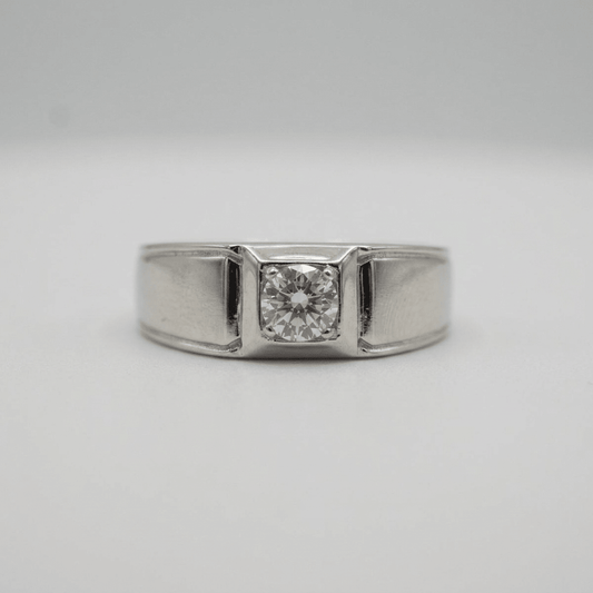 Anillo "Esencia Firme", Plata 925 con Zirconia Cúbica