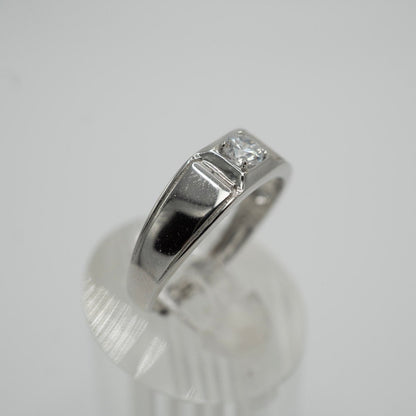 Anillo "Esencia Firme", Plata 925 con Zirconia Cúbica