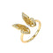 Anillo Mariposa. Plata 925 bañado en oro con zircones originales. Mezcla de tendencia y elegancia - Aurora Boré