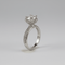 💍 Anillo Romántico en Plata 925 con Zirconia Central de 7 mm