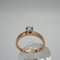 💍 Anillo Solitario "Aurora Tricolor" en Plata 925