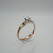 💍 Anillo Solitario "Aurora Tricolor" en Plata 925