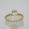 Anillo "Solitario Ovalado" en Plata 925 con Zirconias Cúbicas