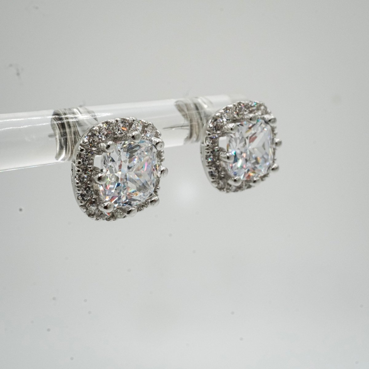Aretes "Elegancia Princesa" en Plata 925 con Zirconia Cúbica