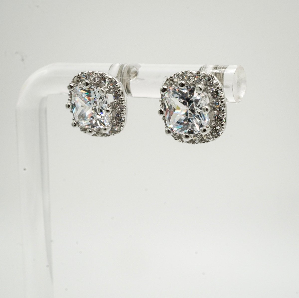 Aretes "Elegancia Princesa" en Plata 925 con Zirconia Cúbica