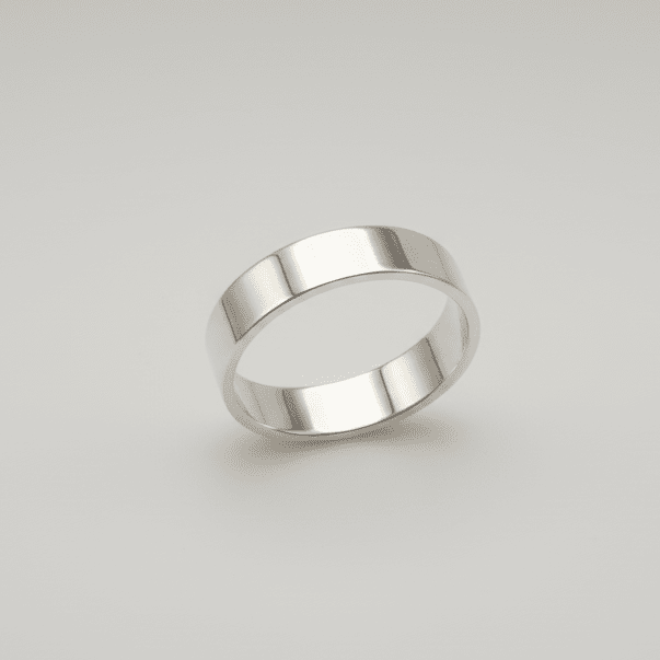 Argolla Clásica en Plata 925 – Diseño Elegante 5 mm