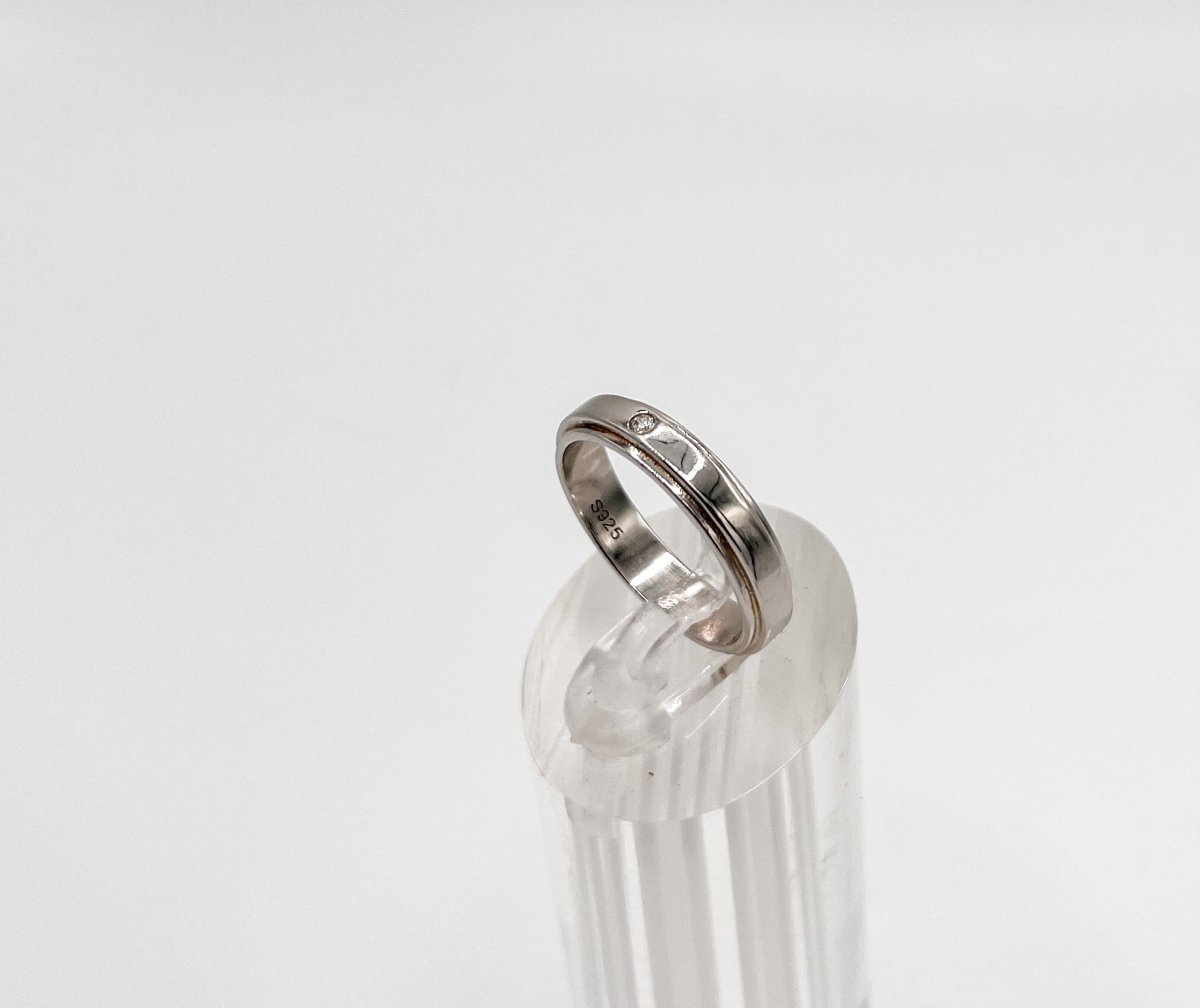 Argolla en plata 925, estilo elegante