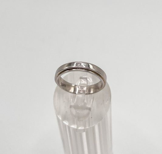 Argolla en plata 925, estilo elegante