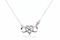 Collar Corazón Infinito en Plata 925 con Zirconias – Disponible en Rodio, Oro y Oro Rosa