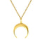 Collar de Luna en plata 925 con baño de oro 18K - Aurora Boré