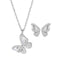 Conjunto de Mariposa en Plata 925 - Aurora Boré
