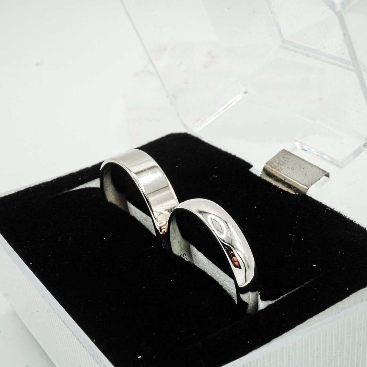 Dúo de Anillos “Compromiso Clásico” – Plata 925