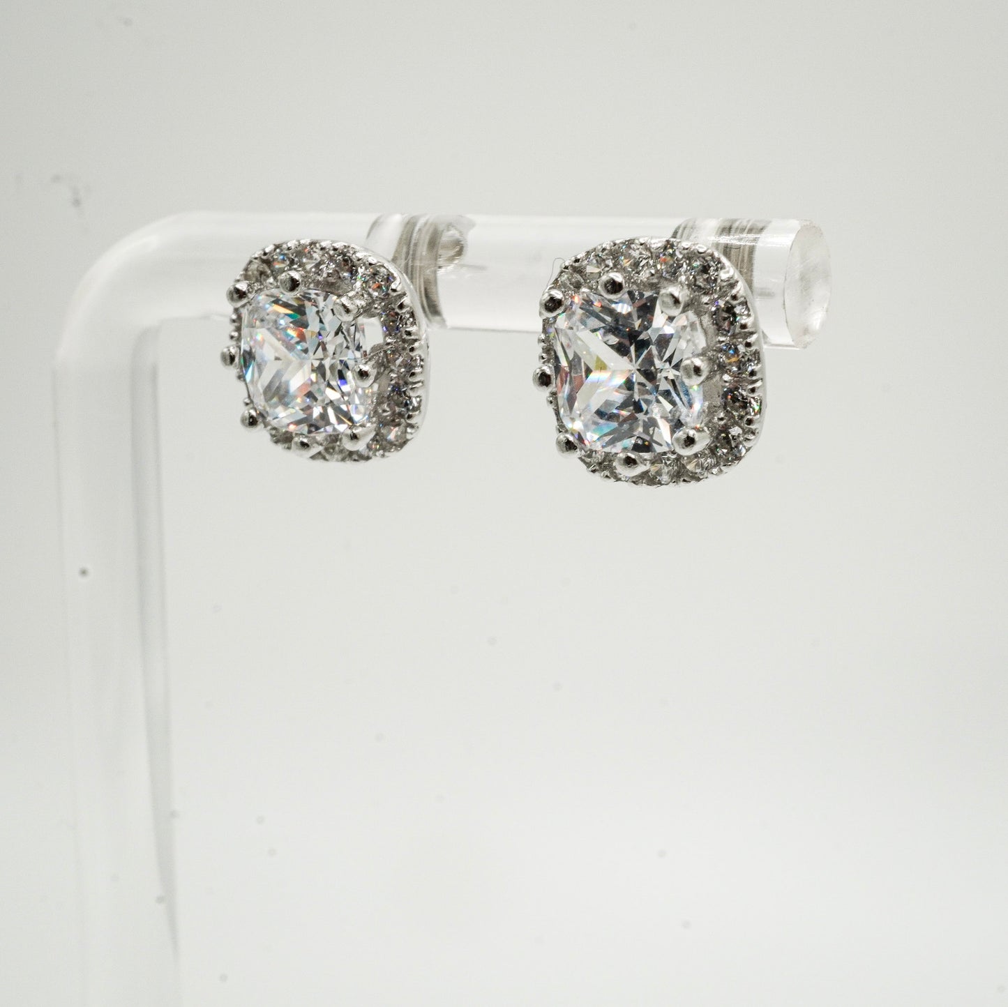 Aretes "Elegancia Princesa" en Plata 925 con Zirconia Cúbica