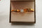 Trío de Anillos "Trilogía Aurora" - Plata 925 con baño de Oro 18K y Moissanita 6.5 mm